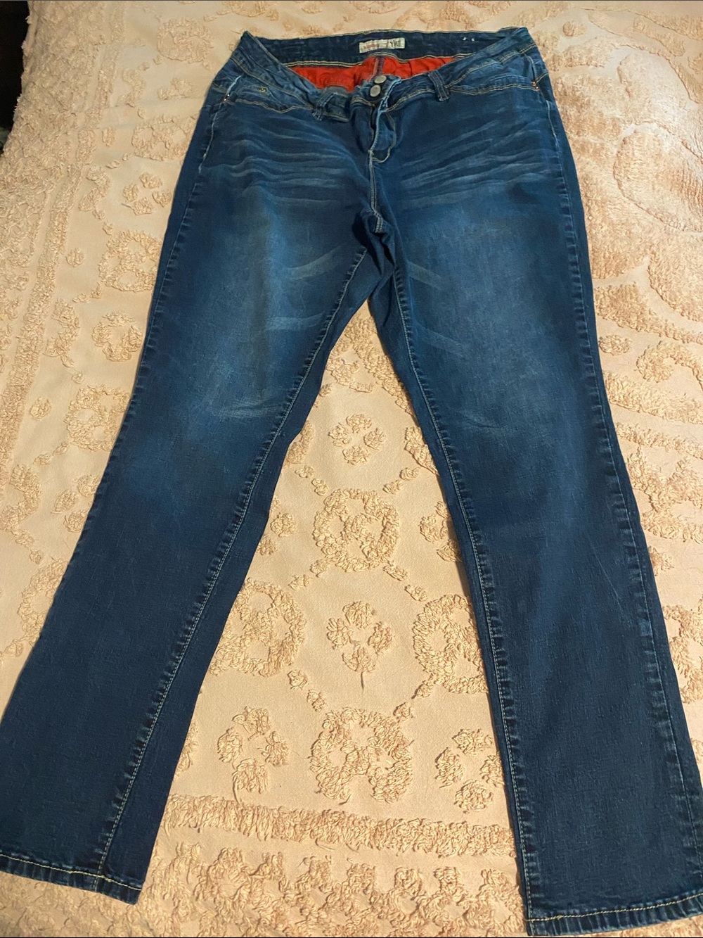 Slim Fit Women’s Dark Blue Stretch Skinny Jeans